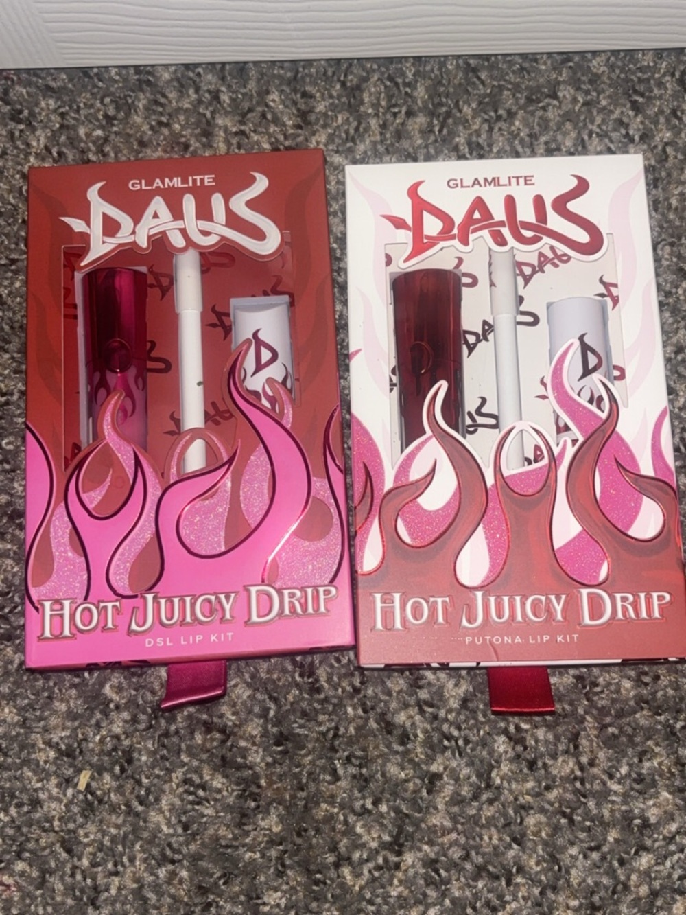 Daus x GLAMLITE Hot Juicy Drip Lip Kit — Pink